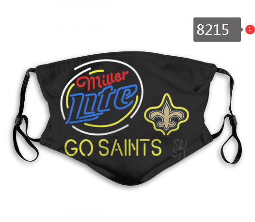 Saints Sports Face Mask 08215 Filter Pm2.5 (Pls Check Description For Details)